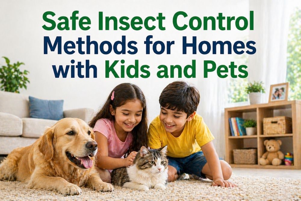 Safe Insect Control Methods for Homes with Kids and Pets