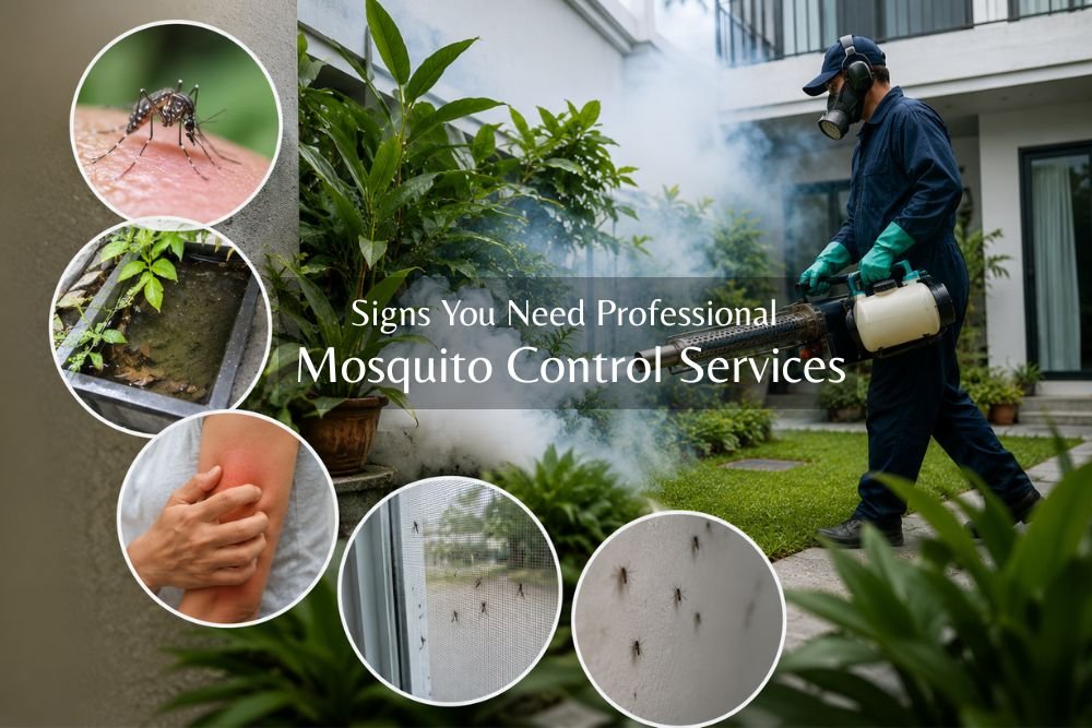 5 Signs You Need Professional Mosquito Control Services