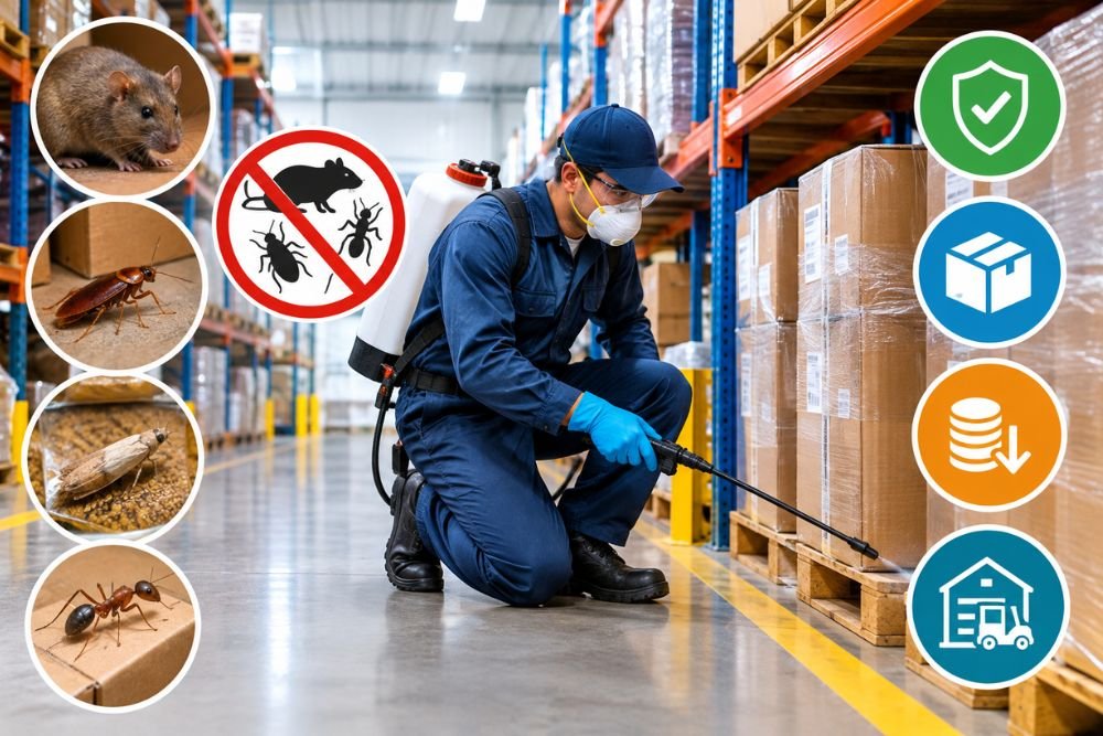 The Importance of Pest Management for Warehouses